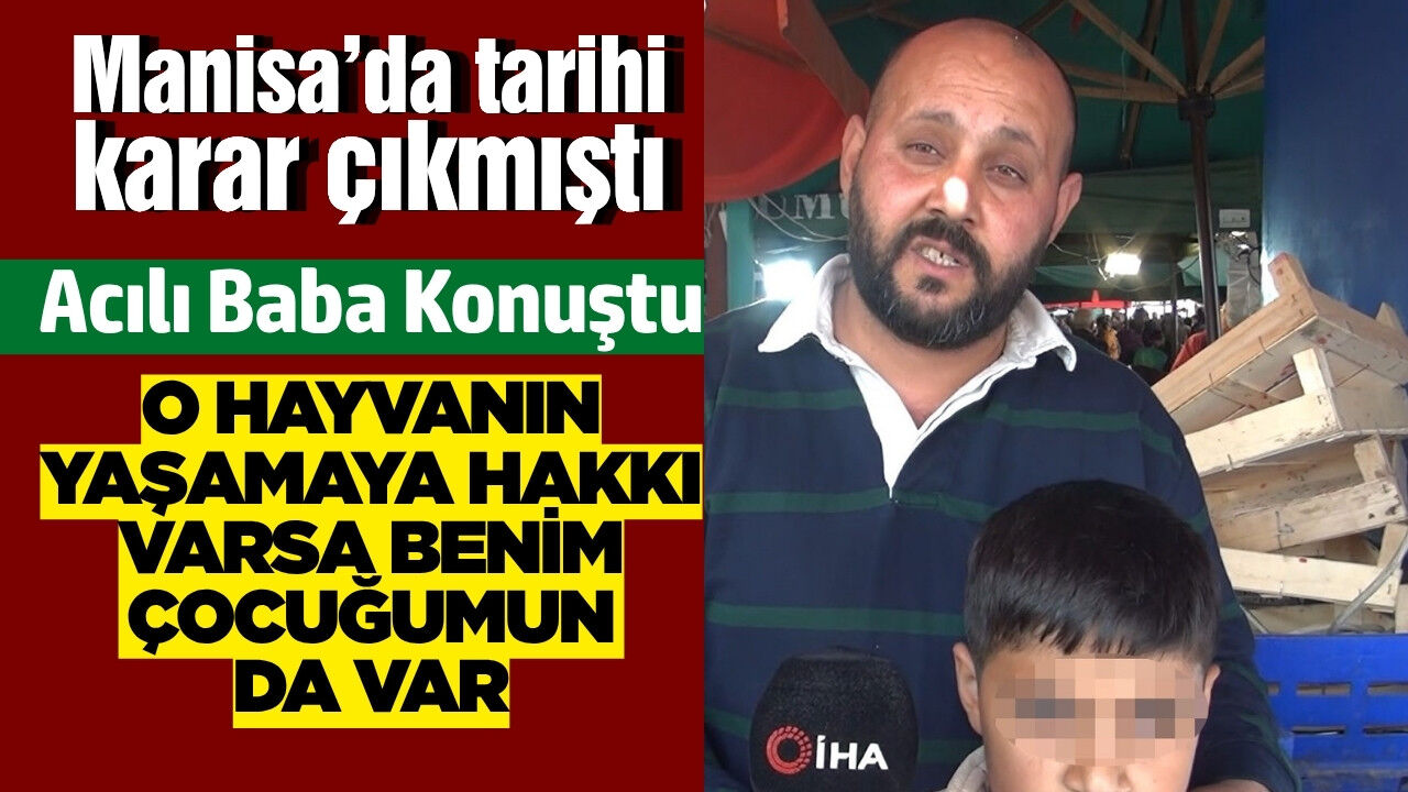 Manisa'daki tarihi karar sonrası, aileden ilk açıklama geldi