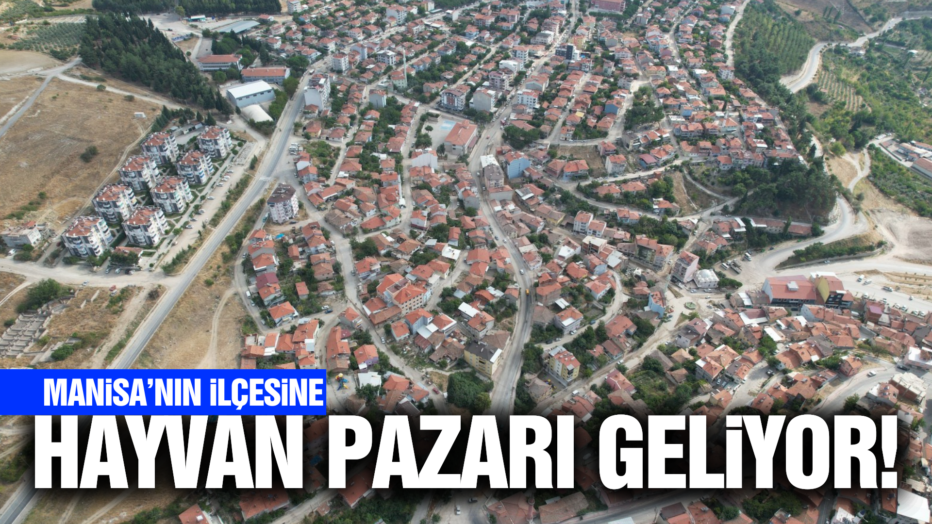 Manisa'nın ilçesine 28 dönümlük hayvan pazarı ve mezbaha Geliyor