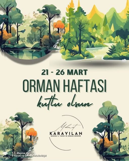 Manisa’da Orman Haftası Coşkusu