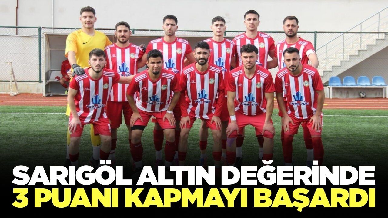 Sarıgöl Gençlerbirliği hayata tutundu