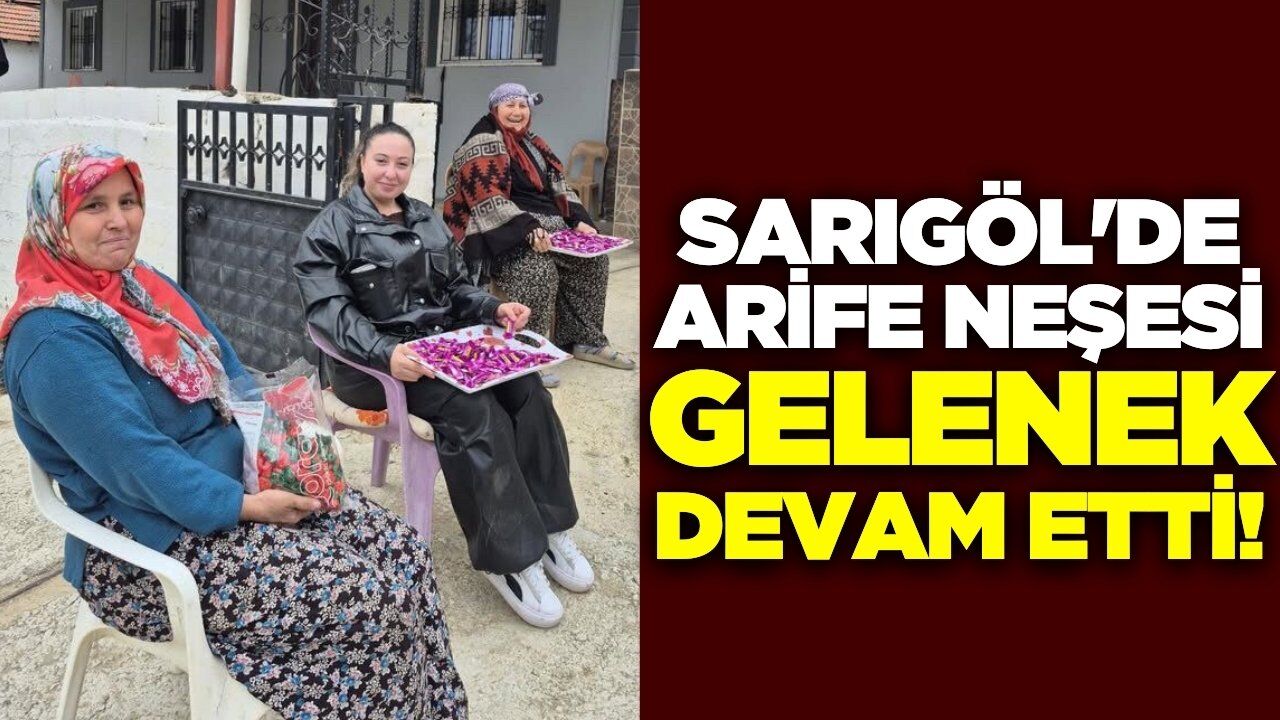 Sarıgöl sokakları çocuk sesleriyle yankılandı: Gelenek bozulmadı