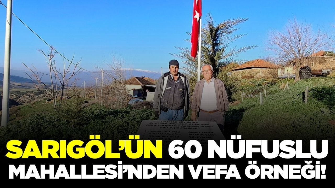 Sarıgöl'de gönül köprüsü: Düzenli bakımdan geçiyor!