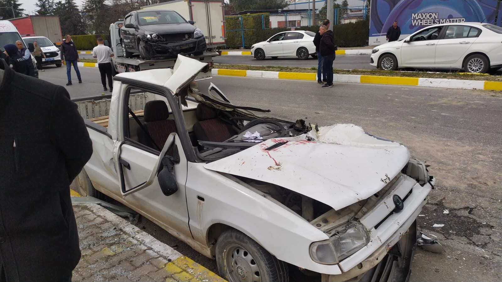 MANİSA'DA KORKUTAN KAZA-2