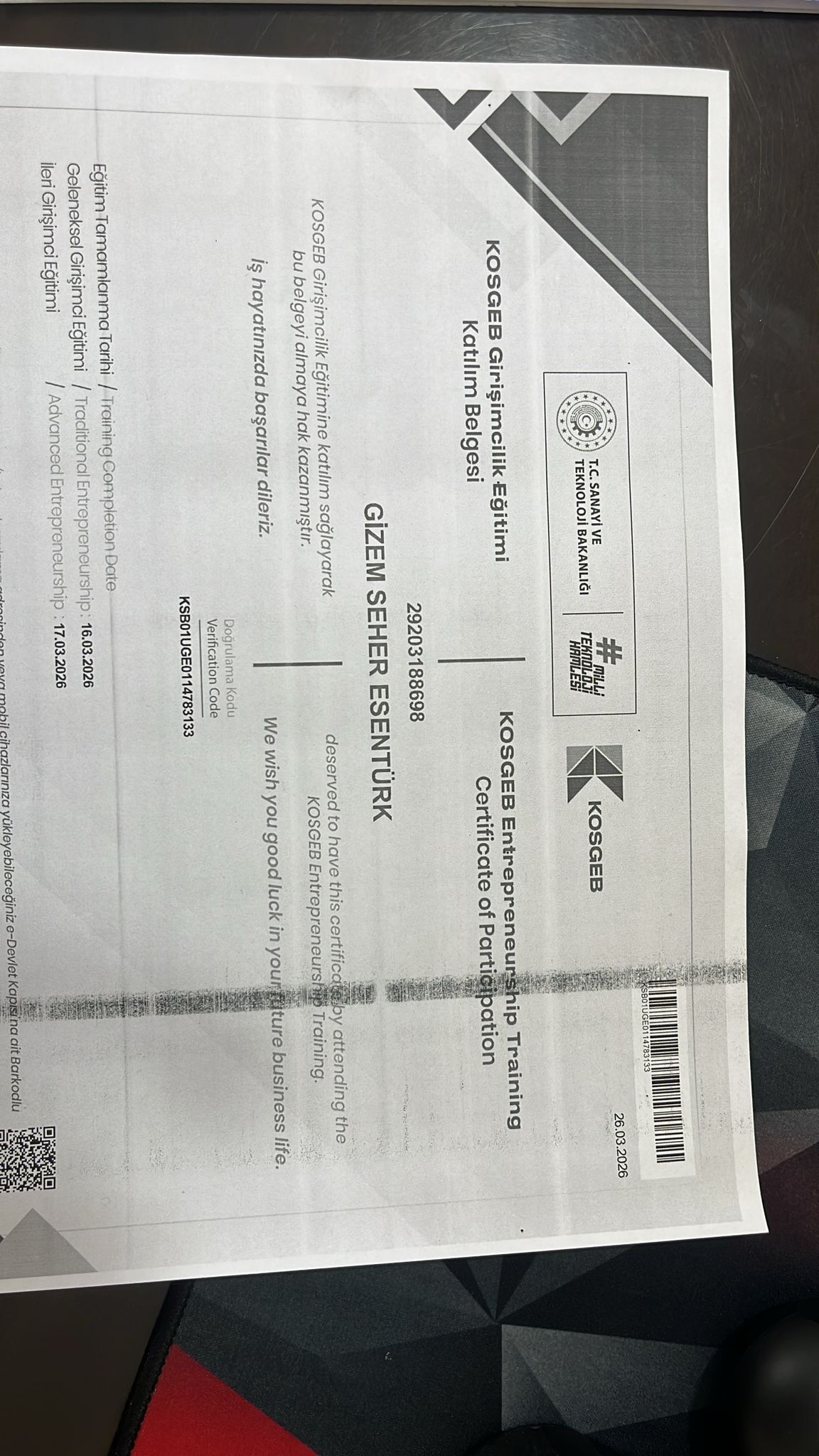 Sarıgöl Esnaf Odası Ücretsiz Kurslarla Girişimci Kazandırmaya Devam Ediyor-1