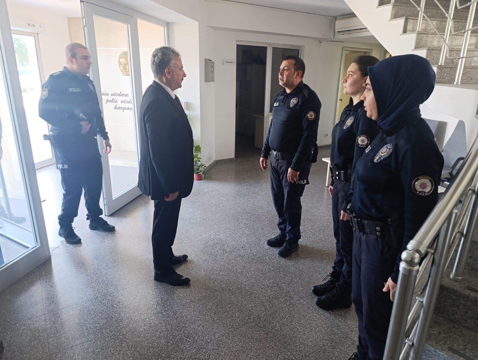 Emniyet Müdürü Aktaş sahada: Polis merkezlerini denetledi-3.2.1.