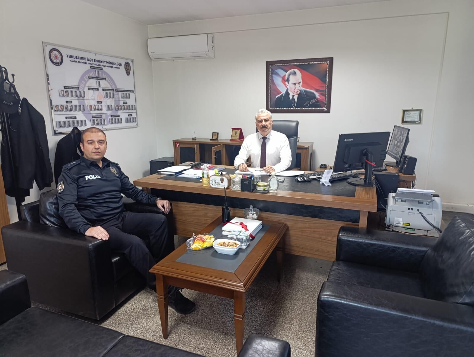 Emniyet Müdürü Aktaş sahada: Polis merkezlerini denetledi-4.2:3