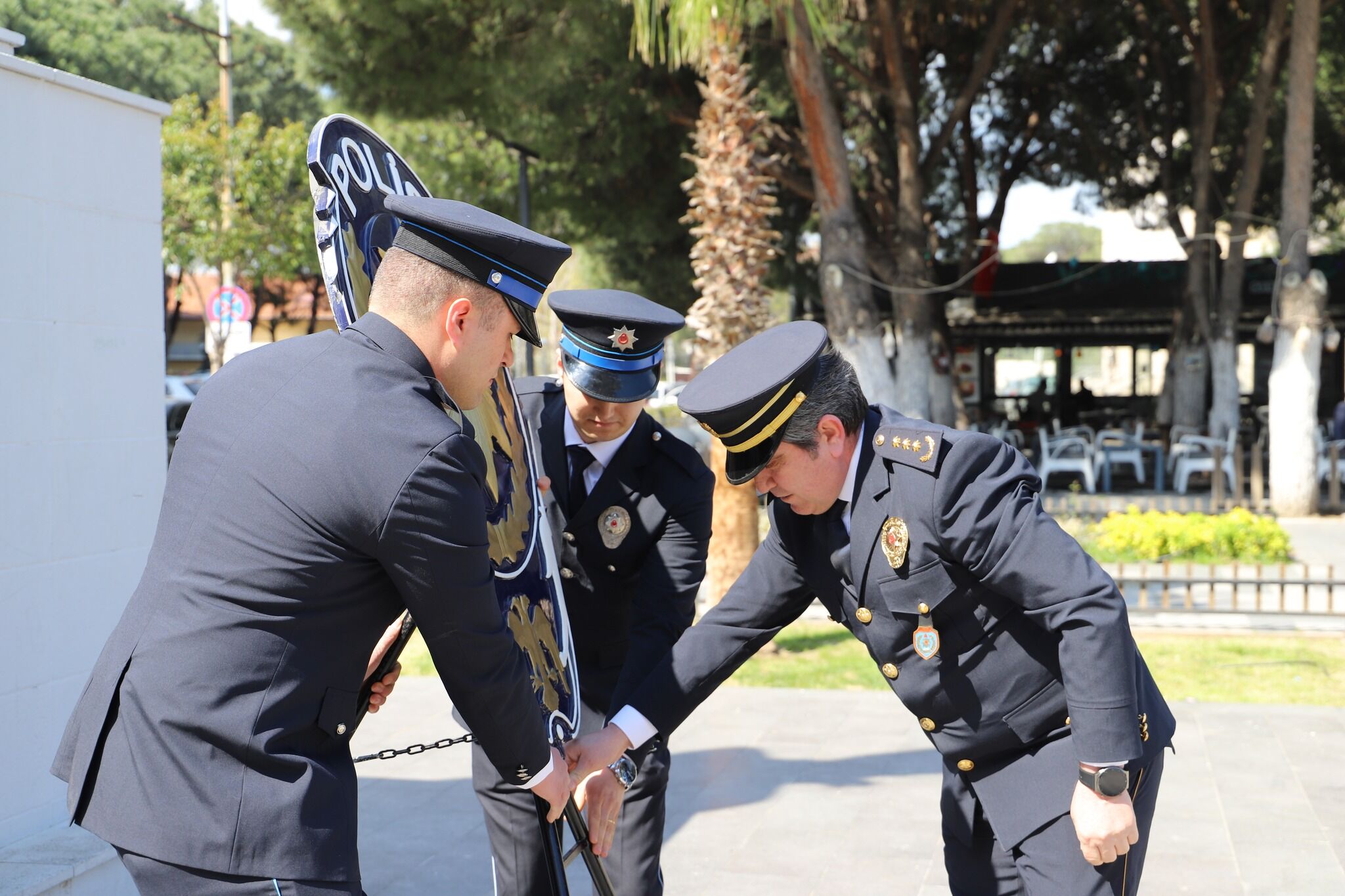 Saruhanlı’da Polis Haftası’nda anlamlı tören