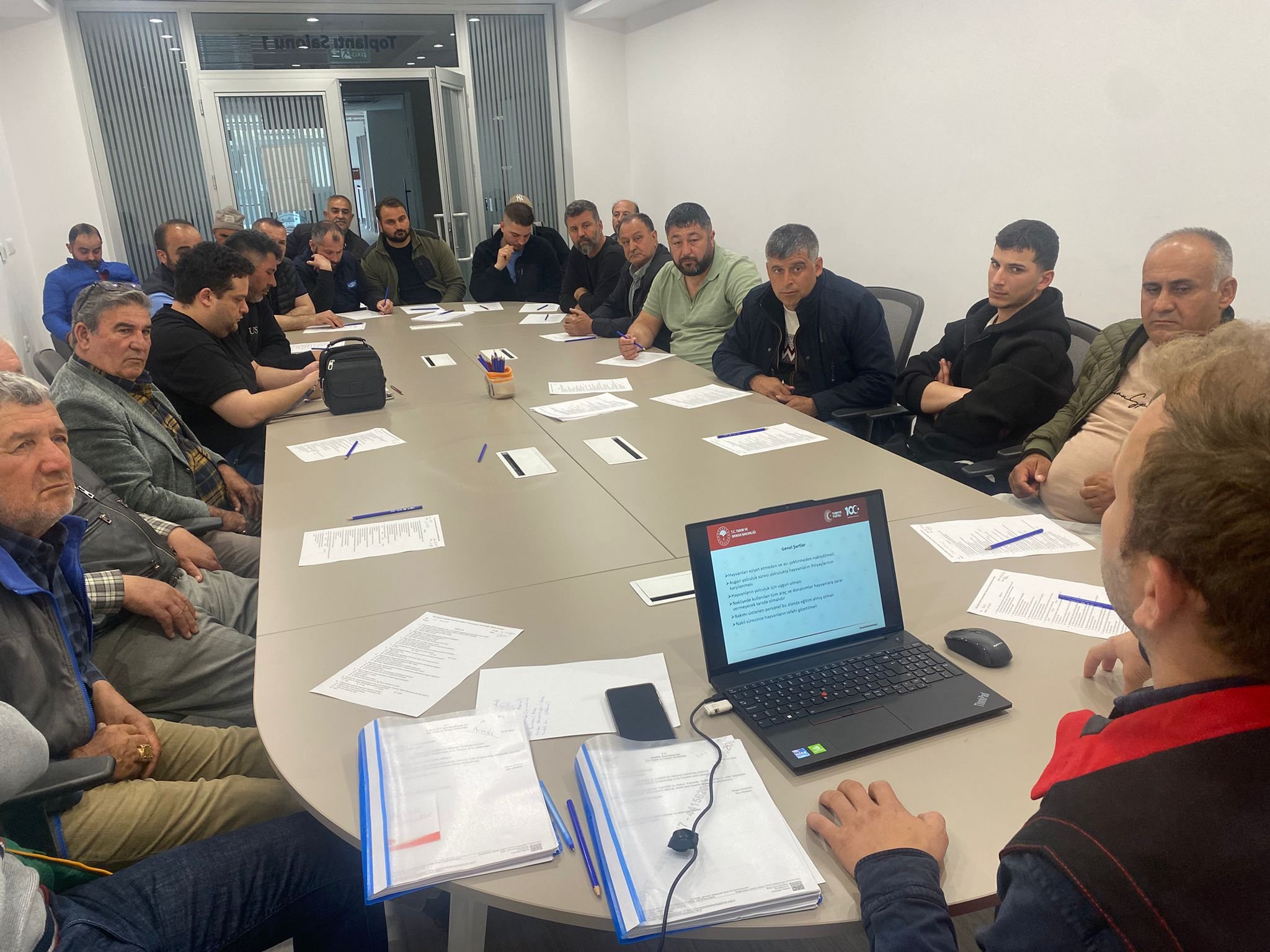 Manisa’da hayvan nakilcilerine yönelik eğitim düzenlendi-.1