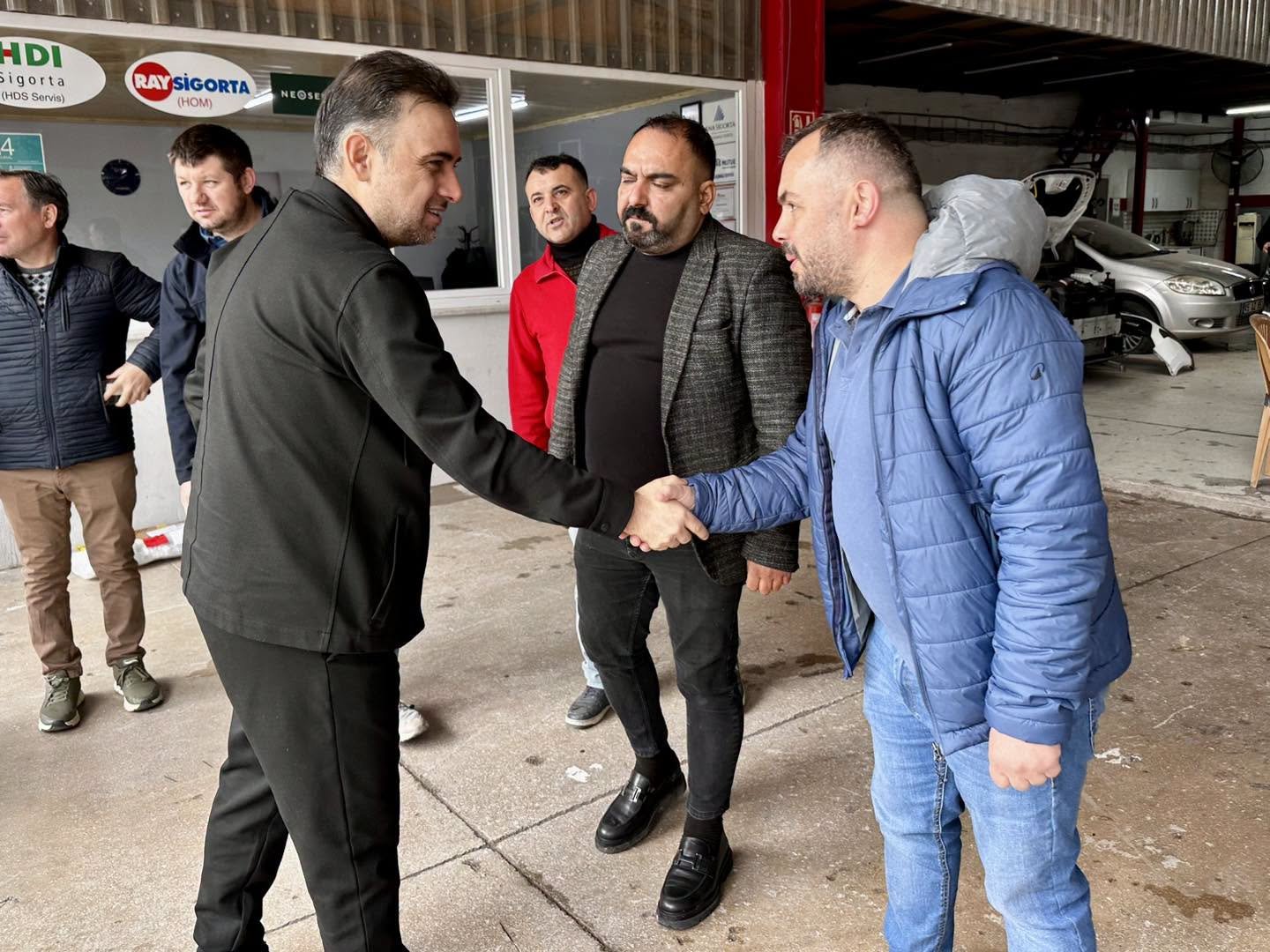 AK Partili Baybatur, küçük sanayi esnafınının taleplerini dinledi