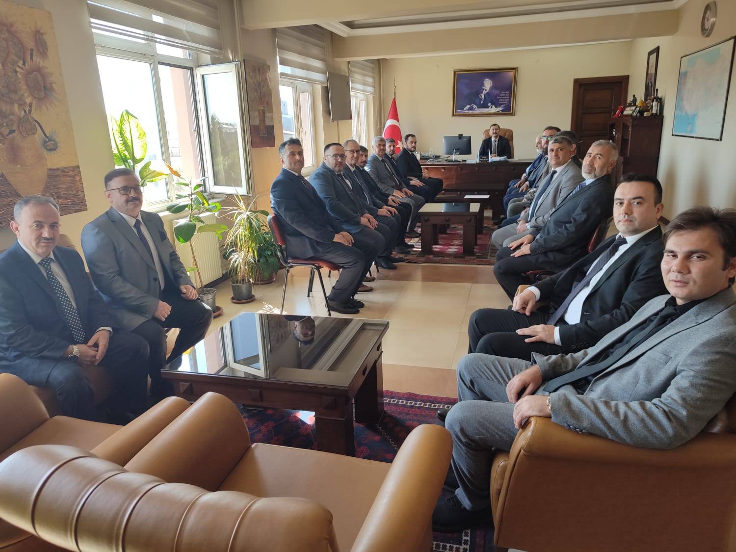 Kaymakam Zafer Oktay’dan müftülük personeline başarı belgesi!-1