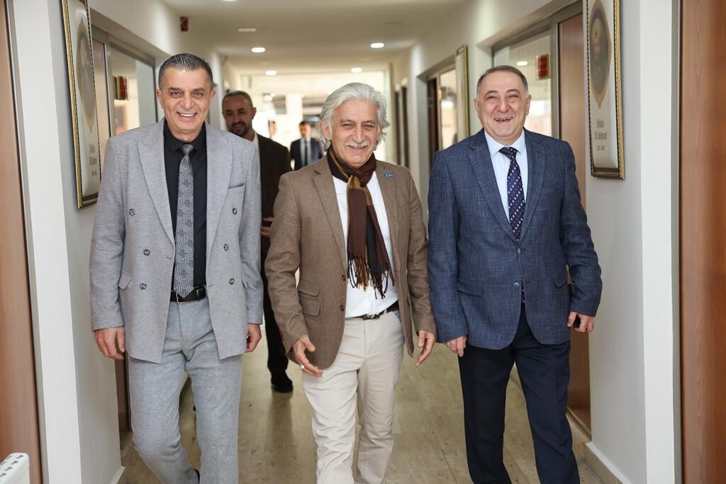 Kaymakamlardan Başkan Şimşek’e ziyaret!