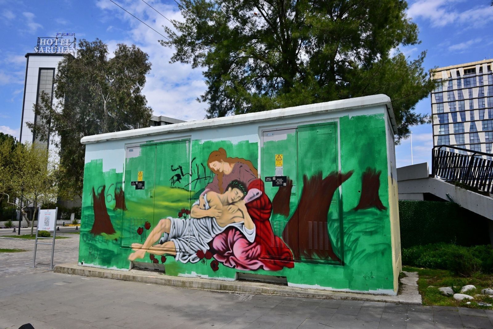 Manisa'da festival öncesi sanat dokunuşu-2