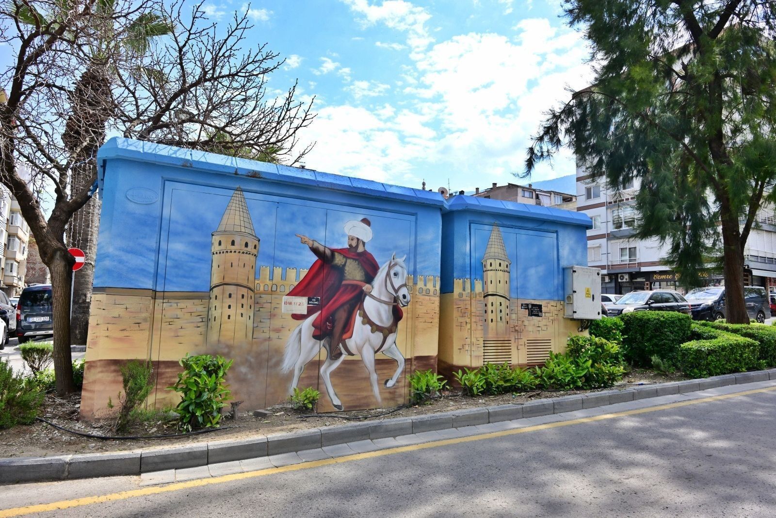 Manisa'da festival öncesi sanat dokunuşu-4