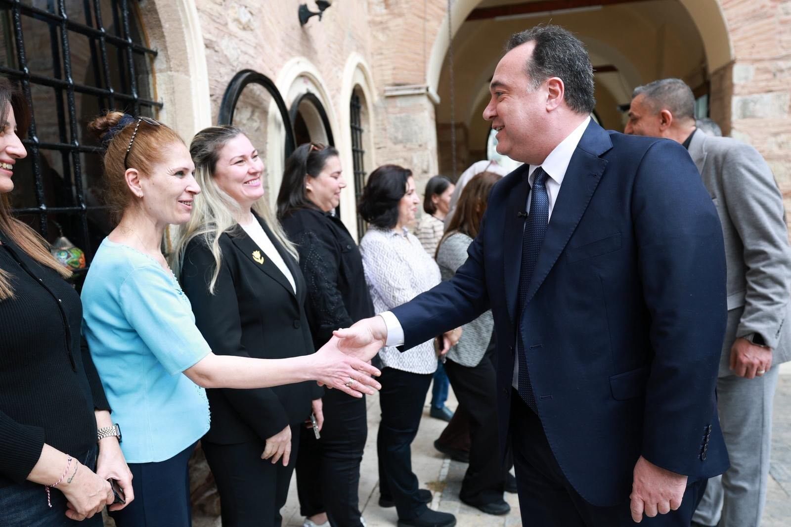 Başkan Dutlulu'dan kursiyerlere anlamlı ziyaret-.1