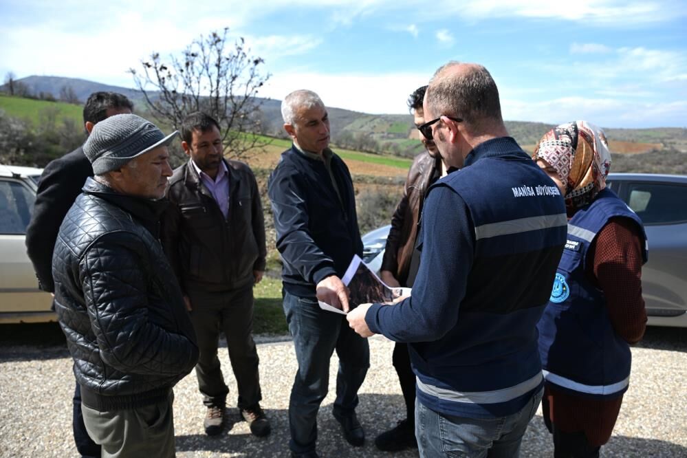 Manisa'nın İlçesinde 10 Yıllık Su Çilesi Tarih Oluyor-5