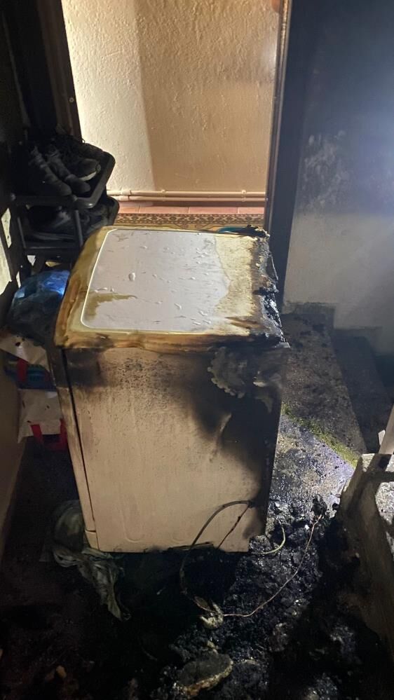 Manisa'da Paniğe Neden Olan Yangın!