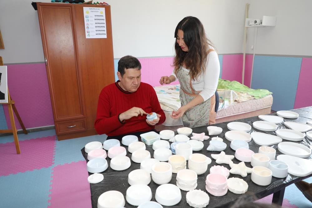 Engelsiz ellerden Mesir Festivali'ne el emeği katkı!-1