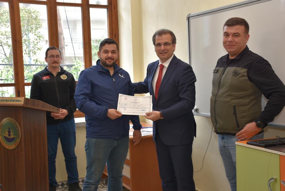 Salihli'de yangınla mücadele seferberliği!