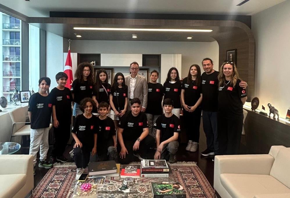 Zağanos  Robot Takımı Manisa'yı ABD’de Temsil Ediyor