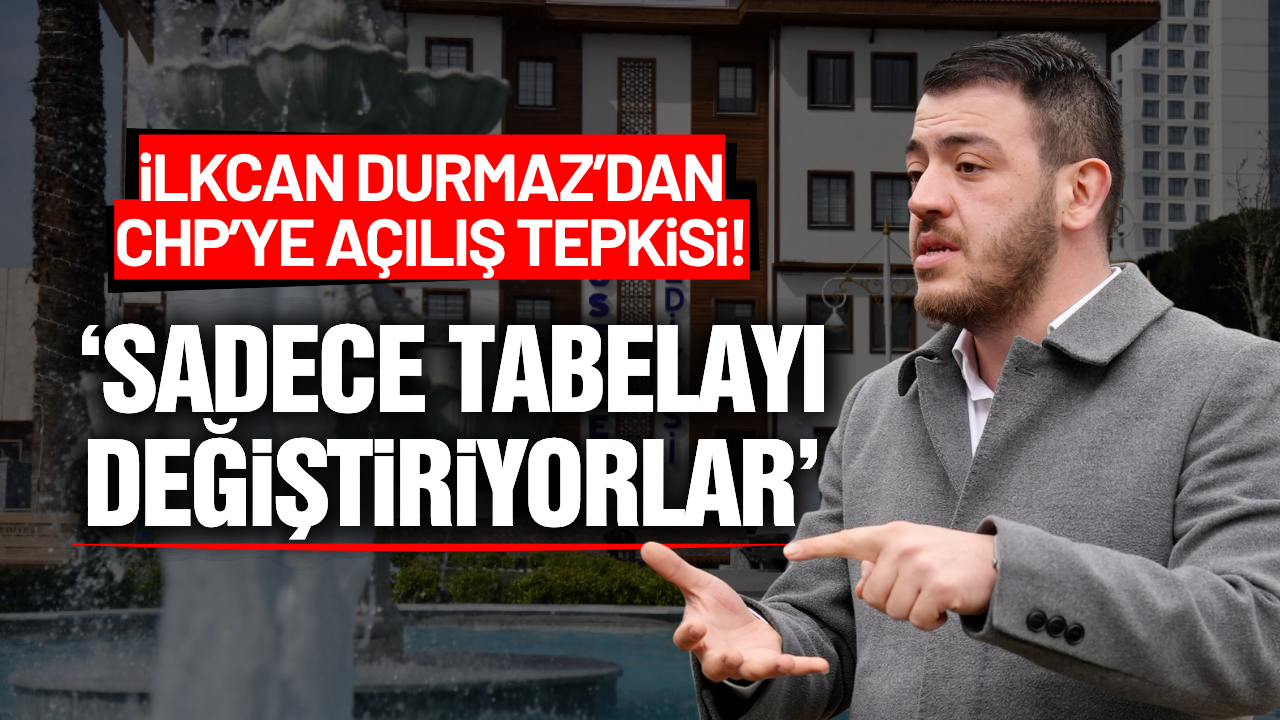 AK Partili Durmaz’dan Yunusemre Belediyesine "Hazır Proje" eleştirisi
