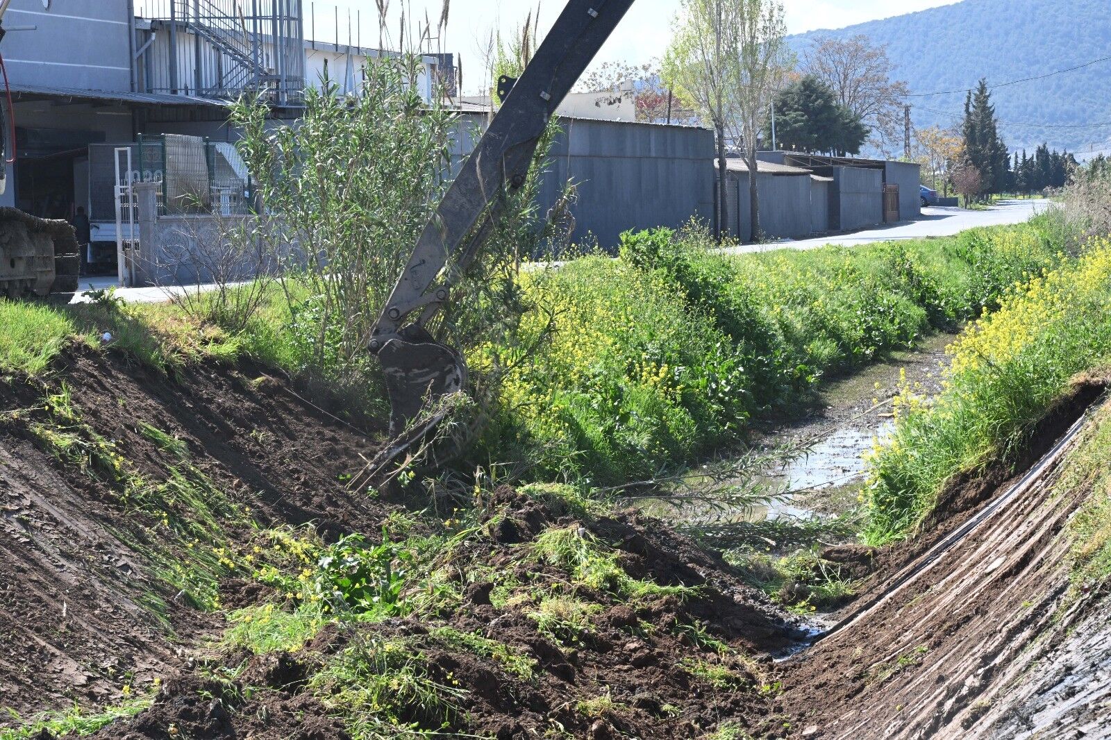 Akhisar’da Dere Hattı Temizleniyor (1)