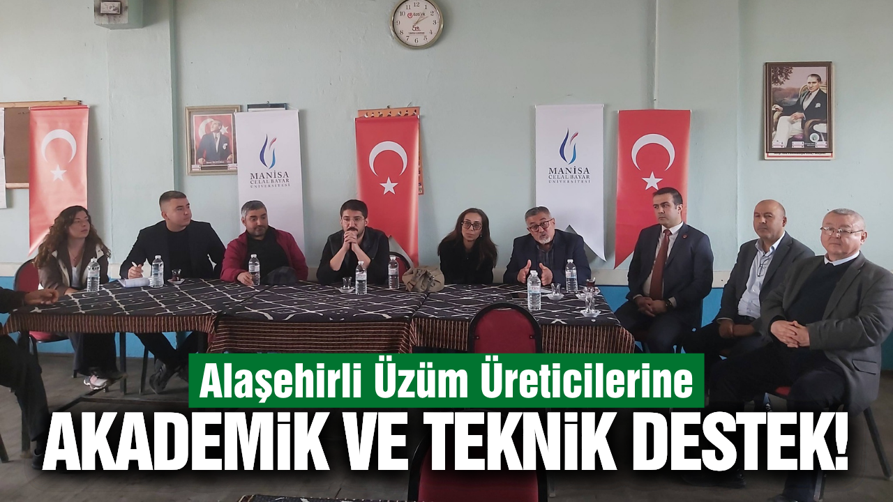 Alaşehir’de bağcılığın geleceği masaya yatırıldı
