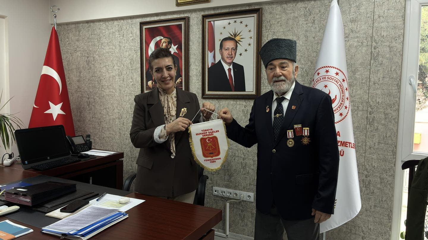 Gazilerden Kuduret Gültaş'a Ziyaret! (2)