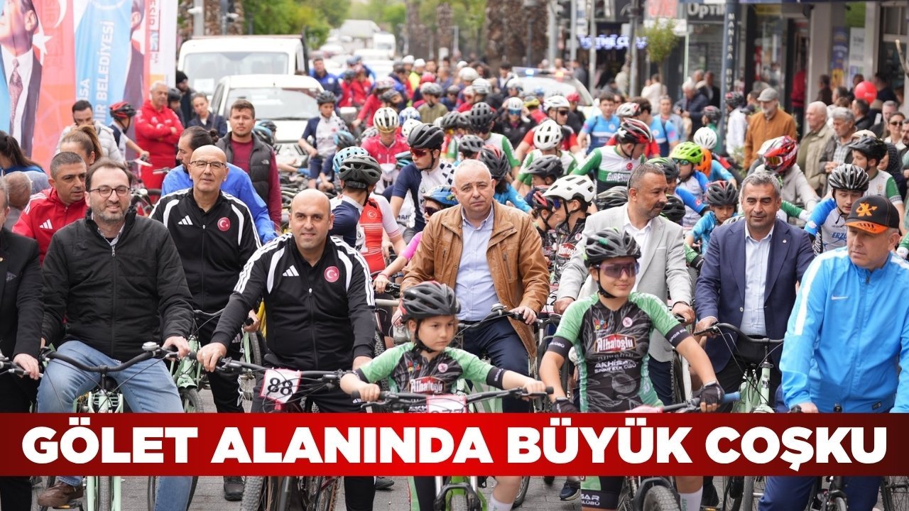 Manisa'da bisiklet yarışları heyecanı sürüyor!