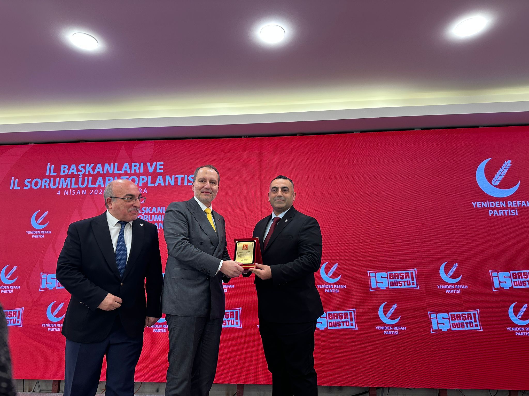 İbrahi̇m Şahi̇n’e Genel Başkan Erbakan’dan (1)