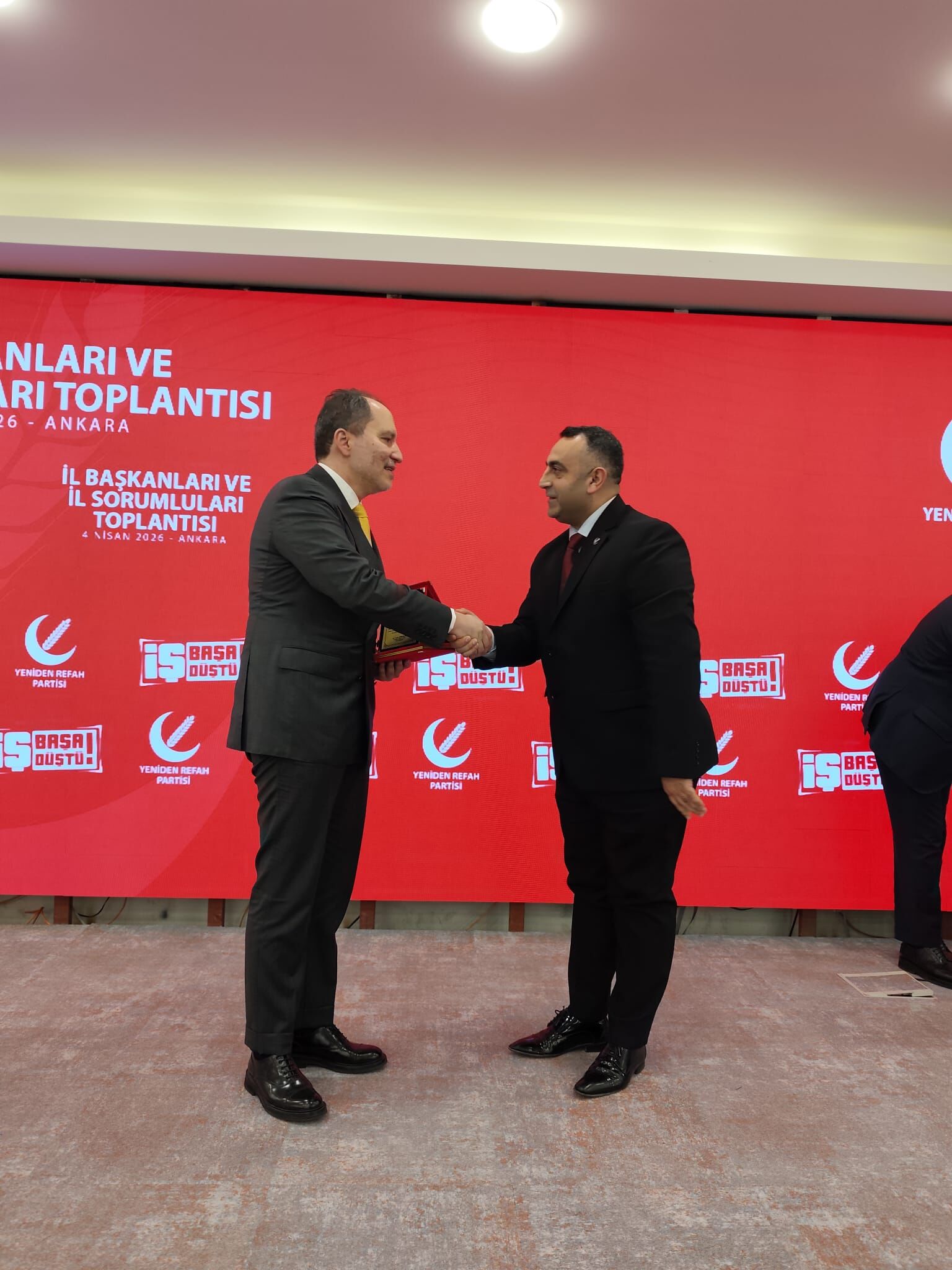 İbrahi̇m Şahi̇n’e Genel Başkan Erbakan’dan (2)