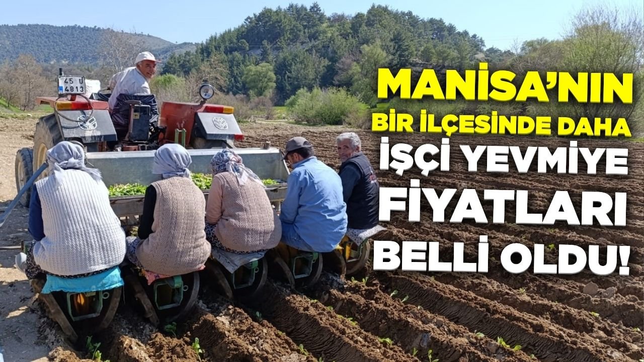 Tarım işçisi yevmiyesi belli oldu!