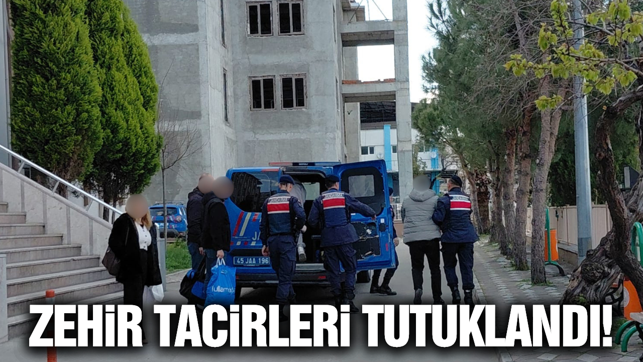 Kırkağaç'ta zehir tacirlerine darbe: 2 şüpheli tutuklandı!