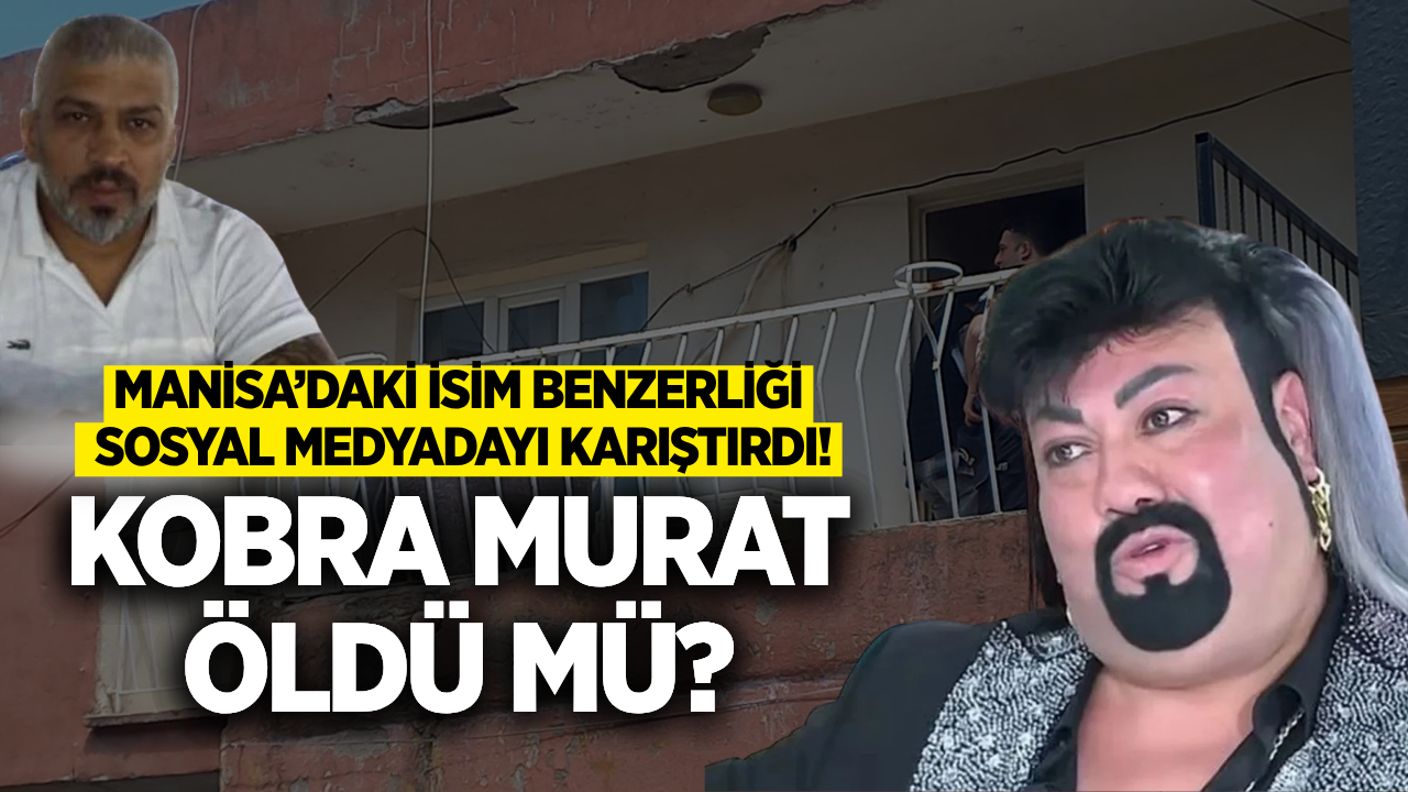 Manisa'daki ölüm haberi tüm Türkiye'de yankılandı