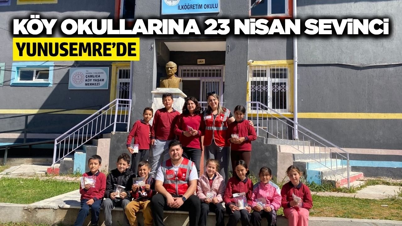 Yunusemre’de kırsal mahallelere 23 Nisan ziyareti