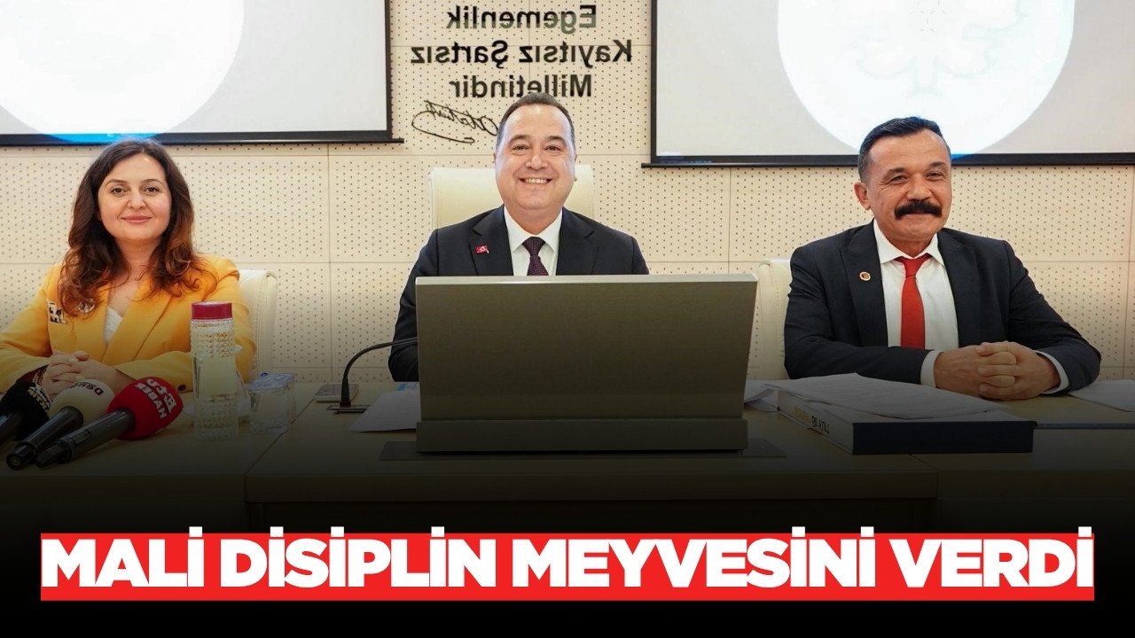 Manisa Büyükşehir'de hedeflenen bütçe aşıldı!