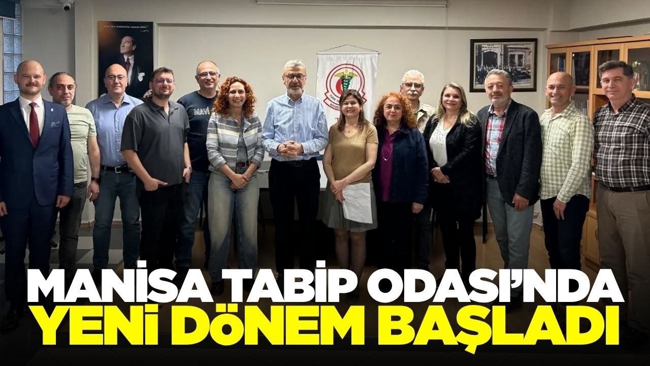 Manisa Tabip Odası’nda yeni dönem başladı