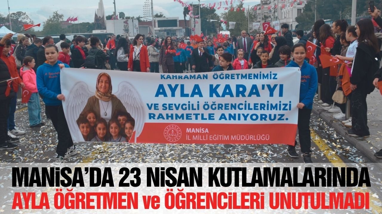 23 Nisan’da Manisa’da eğitim şehitleri unutulmadı