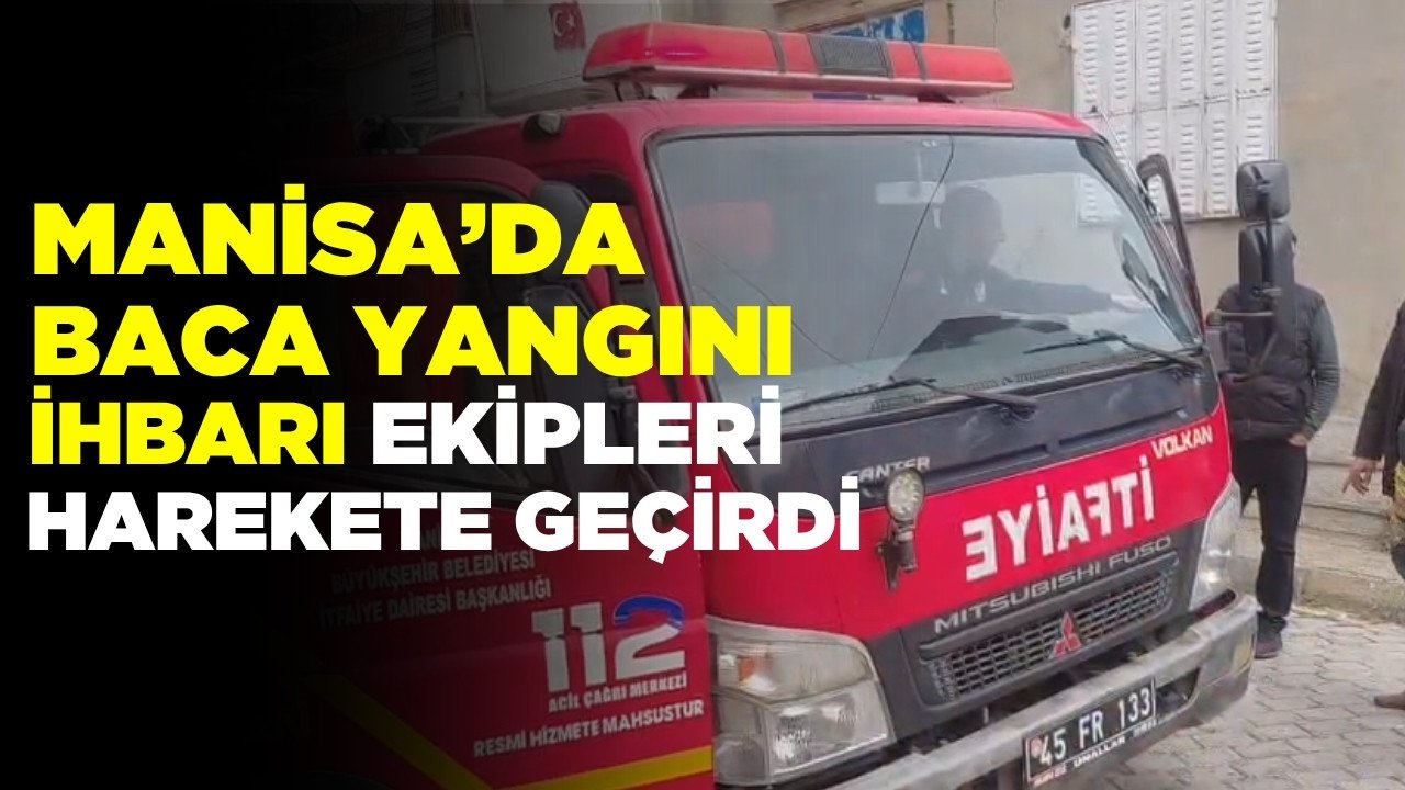 Kırkağaç'ta yangın: Ekiplerden hızlı müdahale