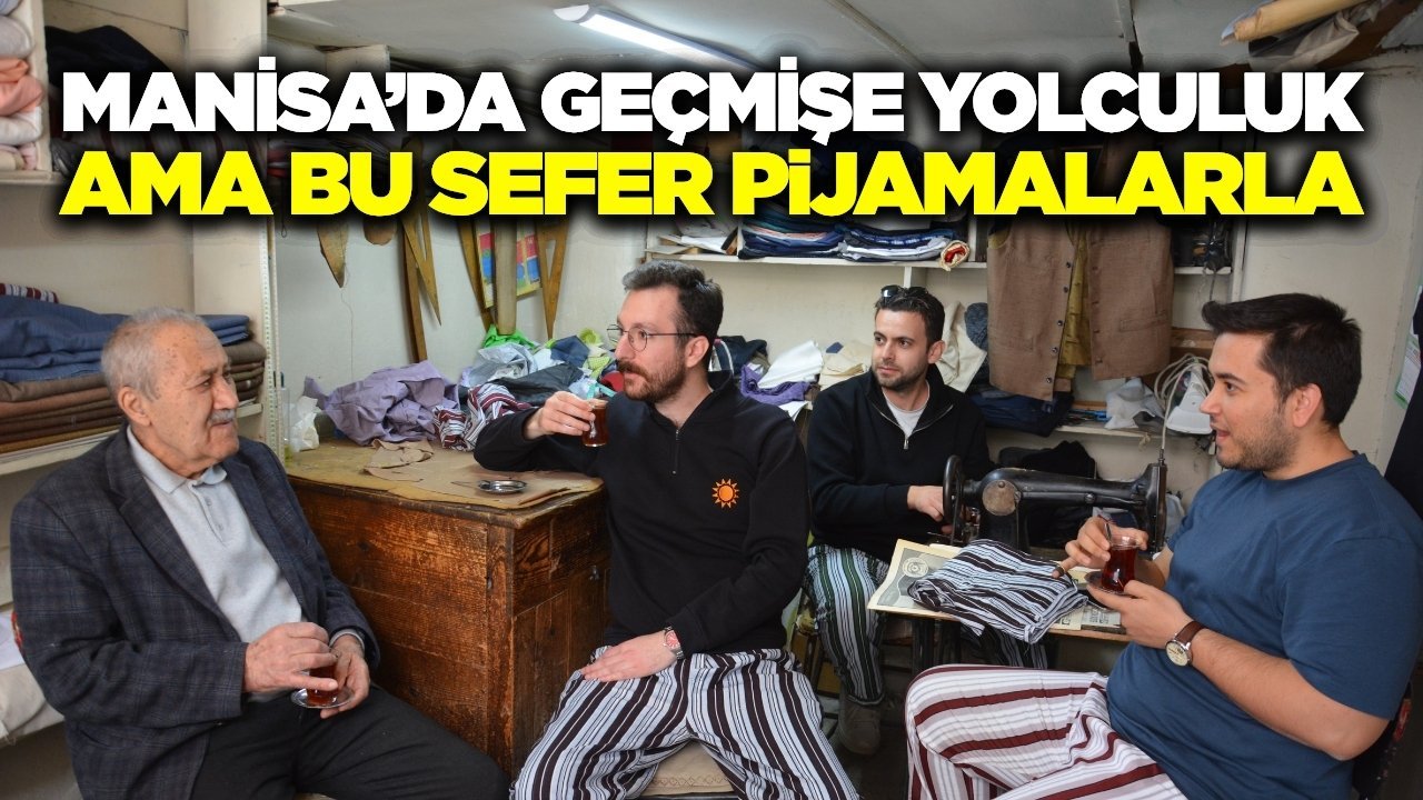 Manisa'da hekimlerden 60 yıllık emektar terziye ziyaret