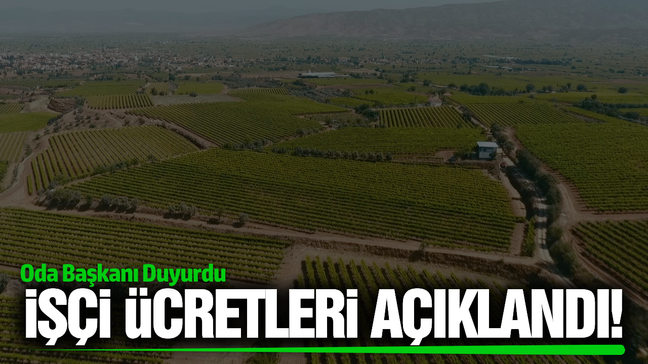 Manisa'da işçi ücretleri belli oldu!