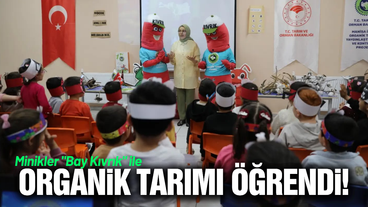 Manisa’da miniklere "Su ve Doğa" eğitimi