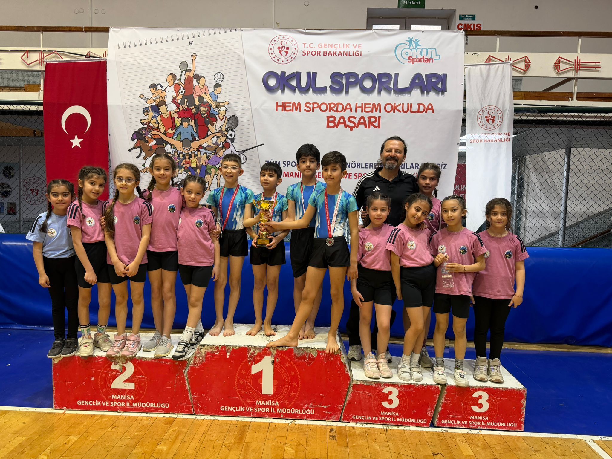 Manisa’daki Artistik Jimnastik Müsabakalarında Kula Rüzgarı (3)