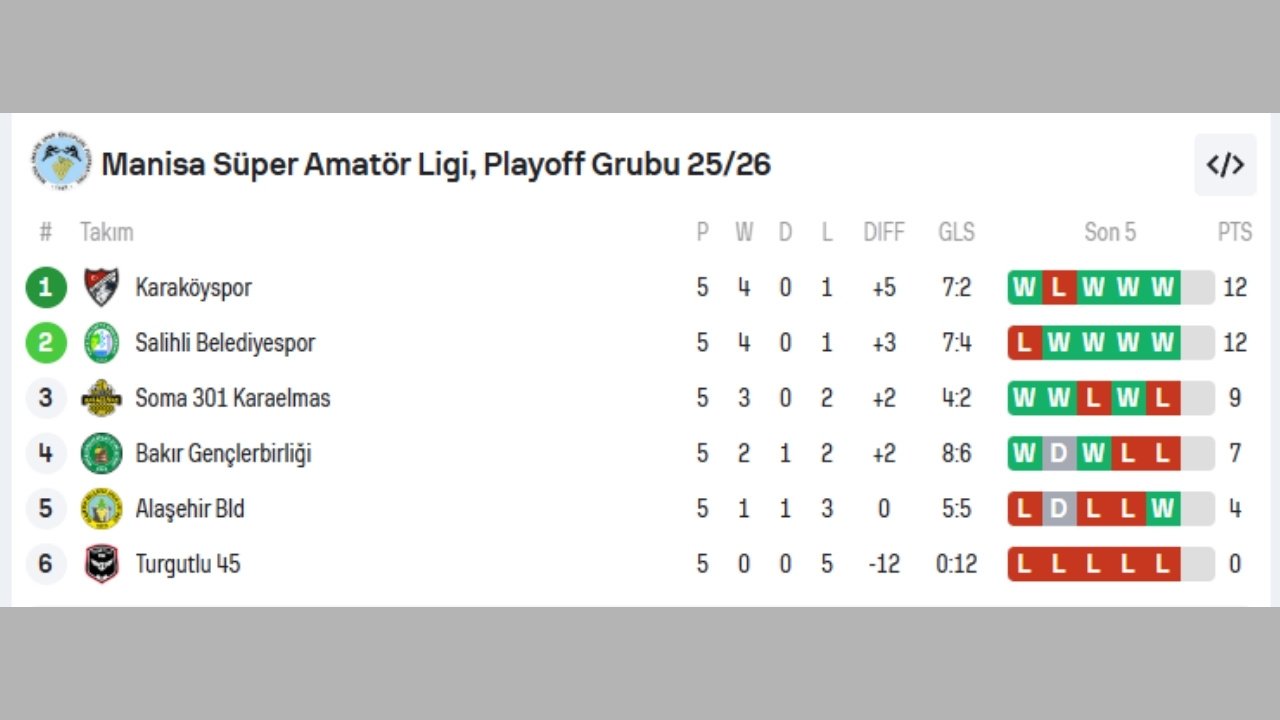 Manisa'dan Bal'a Yükselen Takım Karaköyspor Oldu .1