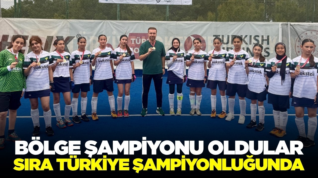 Manisa'nın yıldız kızları namağlup şampiyon oldu