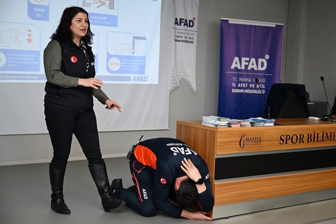 Mcbü'de Afet Ve Yangın Farkındalığı Etkinliği (1)