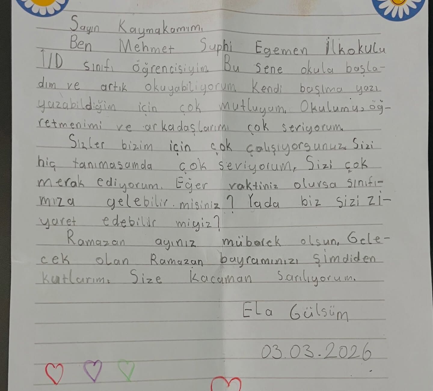 Minik Ela’nın Mektubu Karşılık Buldu (4)