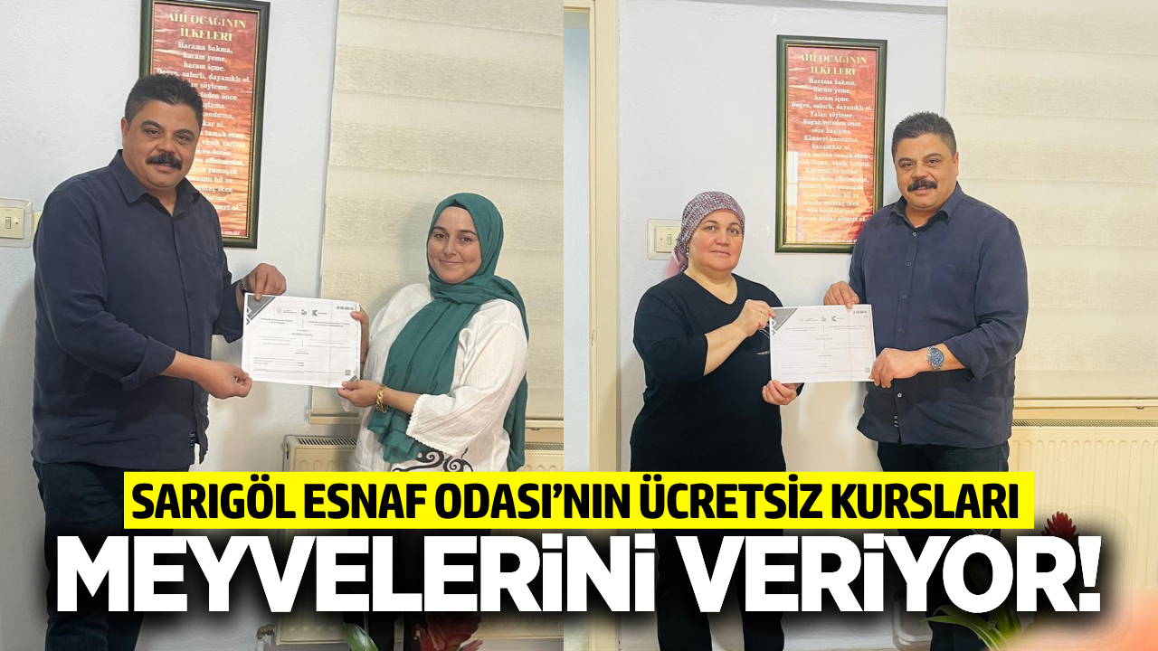 Sarıgöl Esnaf Odası’ndan Kadın Girişimcilere Tam Destek