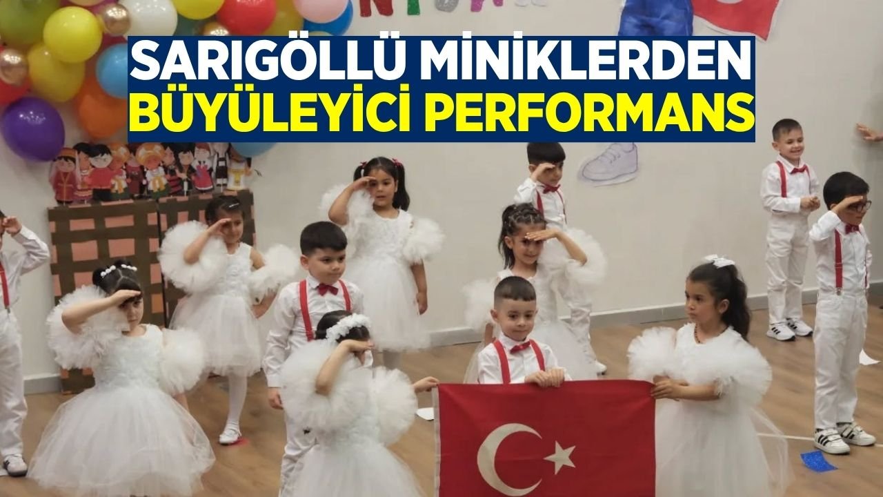 Sarıgöl'de 23 Nisan etkinlikleri devam ediyor