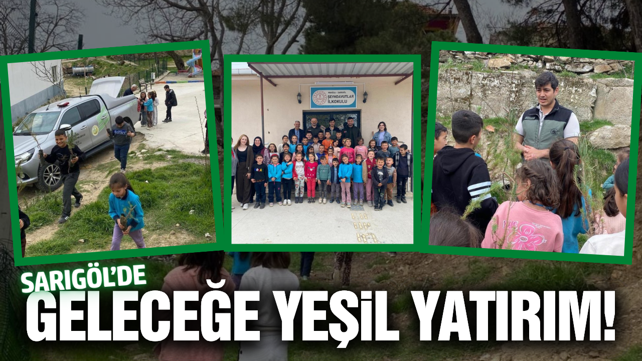 Sarıgöl’de öğrencilere doğa bilinci aşılanıyor