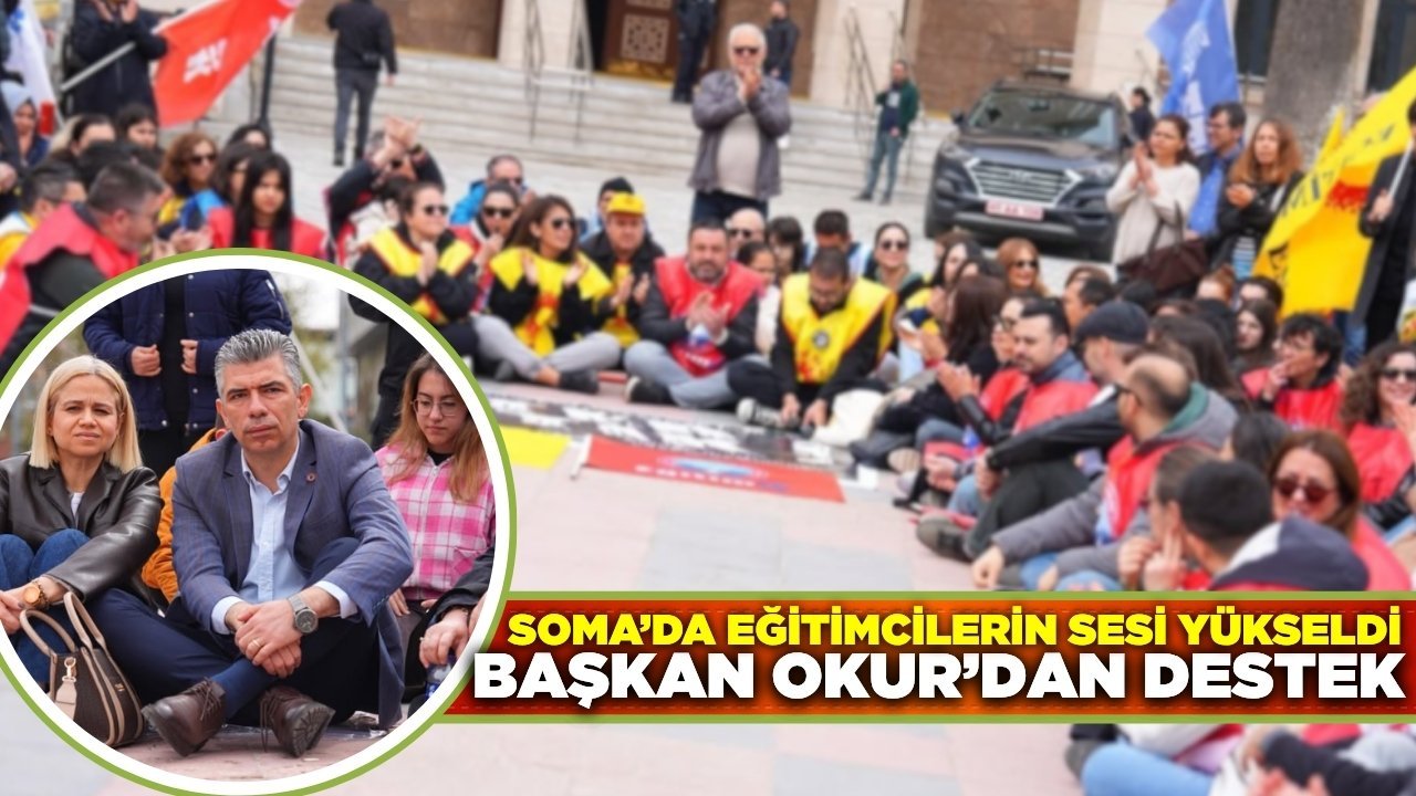 Başkan Okur, eğitim camiasıyla omuz omuza
